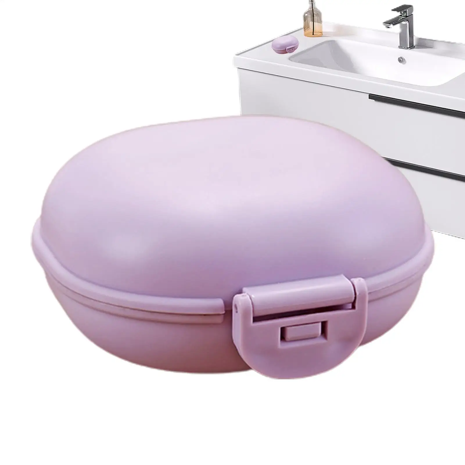 Shampoo Bar Dish Bath Bar Dish Portable Shampoo Bar Container Shower Bar Case Bath Bar Container for Shower Traveling Camping