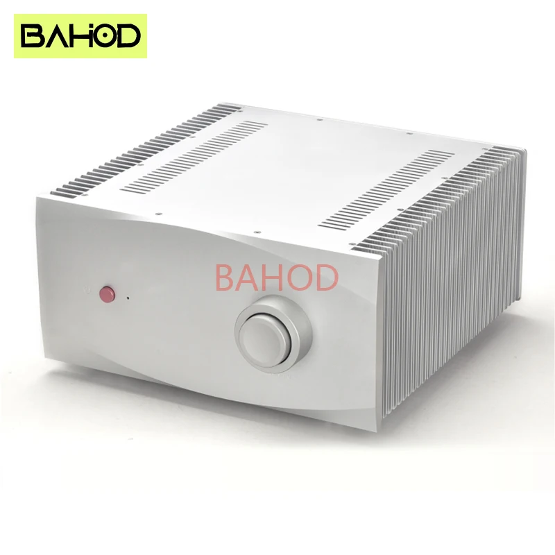 BAHOD 430*200*418mm All Aluminum Chassis Housing Brushed Oxide For DAC Amplifier Preamplifier DIY Chassis Housing