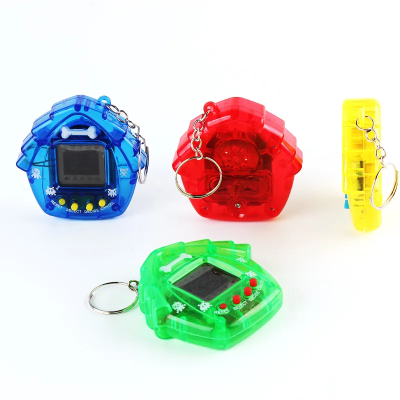 Creative Cute House Handheld Miniature Electronic Game Machine Virtual Cyber Digital Pet Game Toy Digital Electronic E-Pet