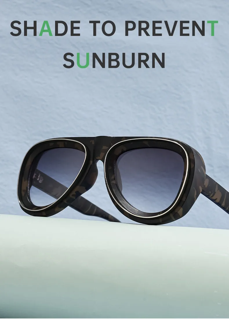 Ovale Rahmen Punk Sonnenbrille Männer 2024 Luxusmarke Designer Vintage Steampunk Sonnenbrille für männliche Schild Brille Brille uv400 – Detail 6
