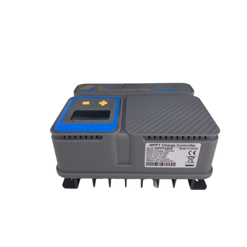 20A 12/24/V  Bluetooth RS485 Solar Panel Mppt Solar Charge Controller Regulator