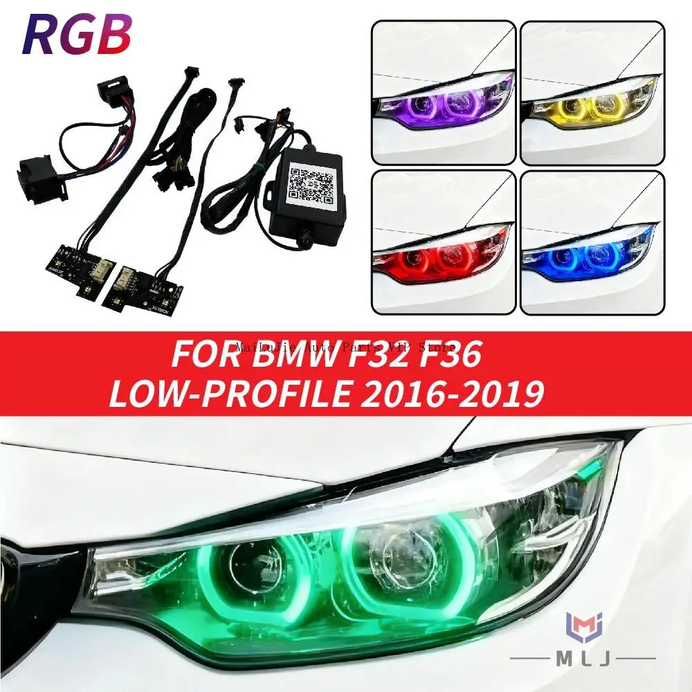 

63117943227 63117943228 For 2016-2019 BMW F32 F36 low-spec LED angel eye RGB wiring harness headlight wiring harness assembly