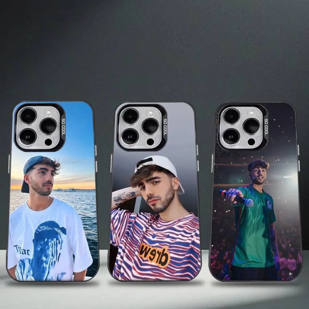 

Federico Vigevani YouTuber Phone Case For iPhone 17,16,15,14,13,12,11,Pro,Max,Plus,E,Air,Mini Black Tpu Cover