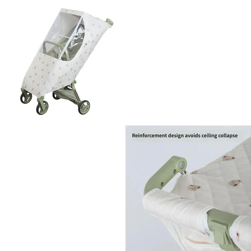 

Comfortable Ventilation Pushchair Cover Strong Fabric for Long Permanent Wear