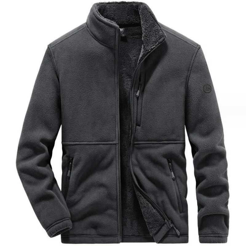 

2023 New Mens Warehouse Jackets Men's Winter Warm Coats Fleece Thick Hooded Casual Cotton Coats Sportswear Plus Size Sweatshirts