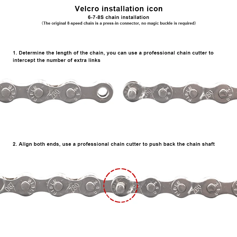 Juego de herramientas de reparación de bicicletas, comprobador de desgaste de cadena, 6/7/8/9/10/11 velocidades, hebilla mágica, alicates de enlace de cadena MTB