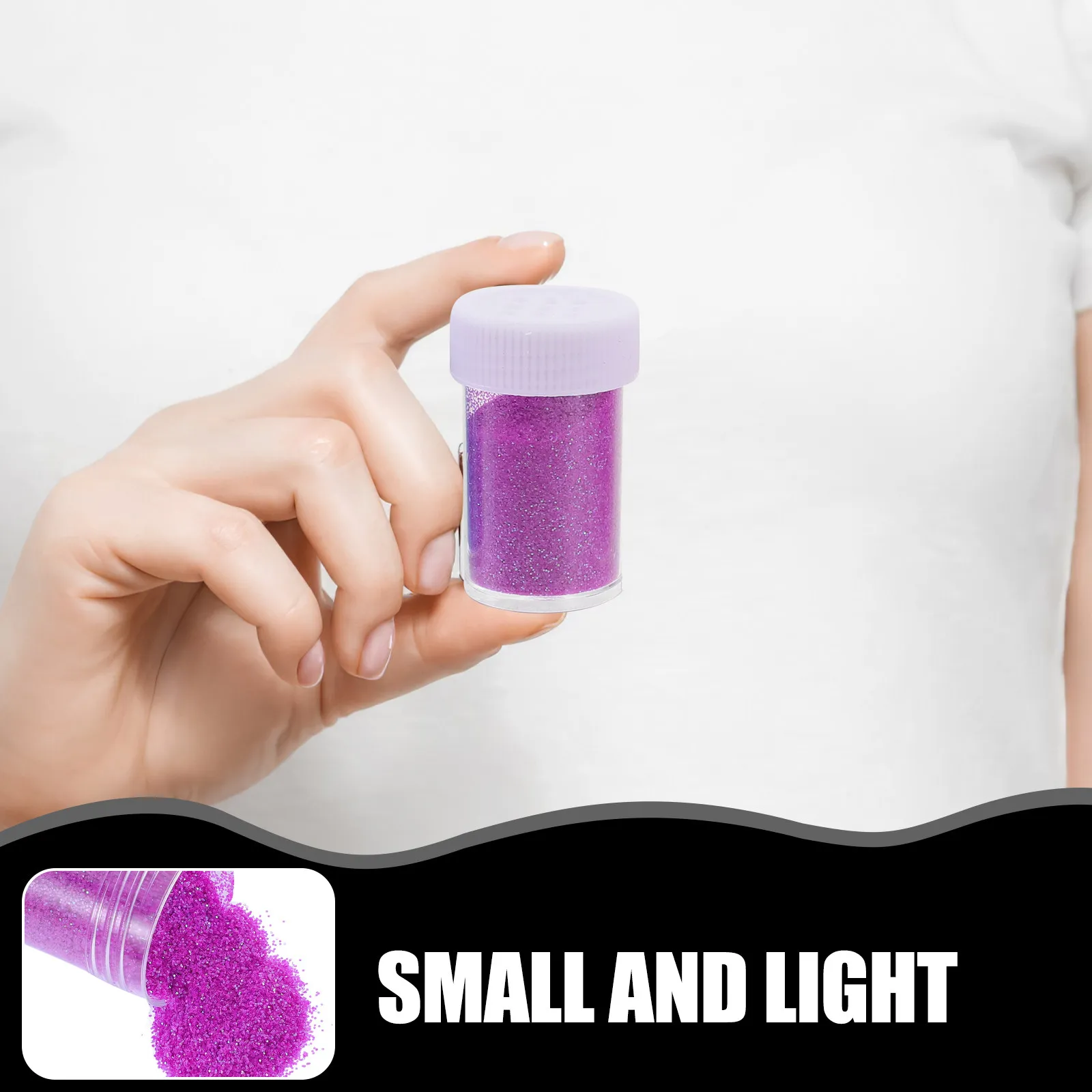 

24Pcs Nail Art Sequins Glitter for Nails Lightweight Portable Nail Glitters Bright Delicate Manicure Accessories DIY Decor