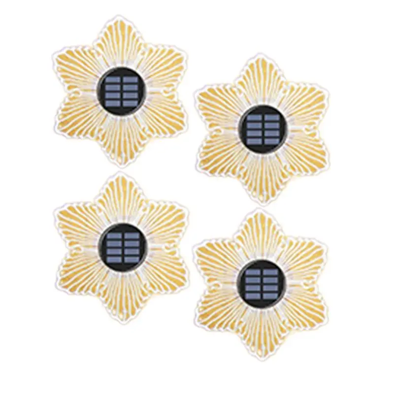 4pcs-solar-acrylic-garden-buried-light-outdoor-garden-light-waterproof-luminous-wall-decoration-wall-washing-light