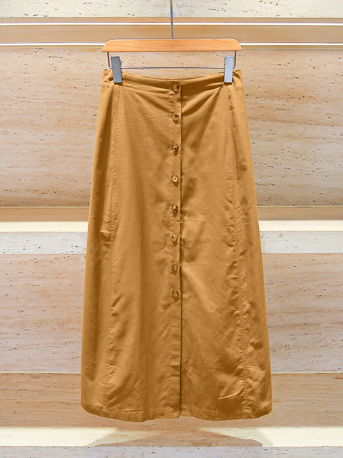 Conjunto de Verão de Alta Qualidade para Mulheres com Top de Alças e  Saia de Botão Único Conjunto Faion de Duas Peças ...