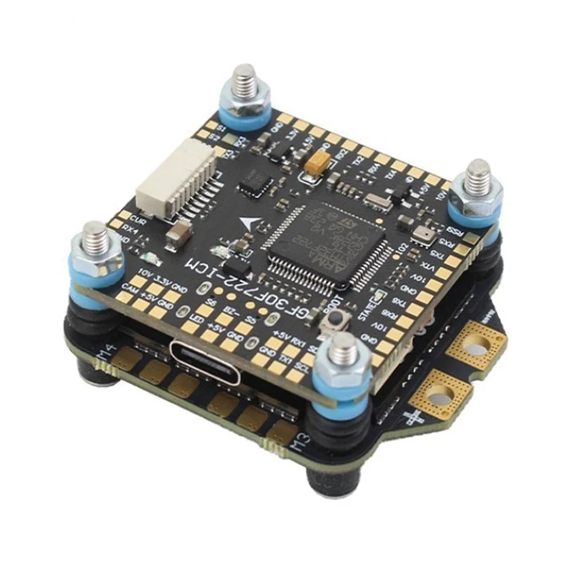 F722 Flight Controller 45A 4-In-1 ESC 3-8S Built-In Baro Black Box OSD For RC FPV Freestyle Flight Controller Drone