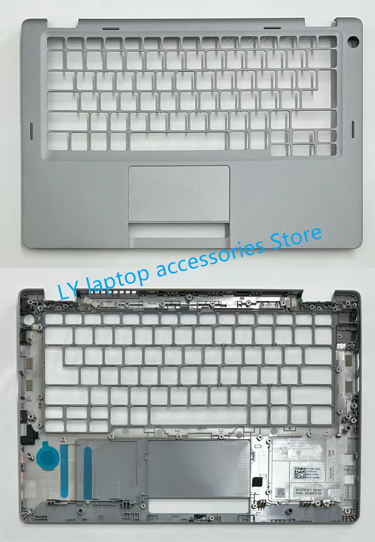 

For Dell Latitude 5310 2-in-1 E5310 Palmrest Upper C Cover Shell Keyboard Case 0V15MV 086YTV 0PMF6H
