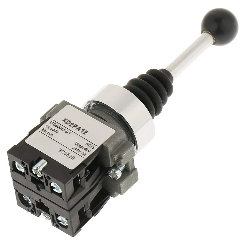 

Джойстик-переключатель AAAN-5X XD2PA12 AC3000V, крестовый переключатель, двойной самоблокирующийся переключатель, 2 однорычажные переключатели