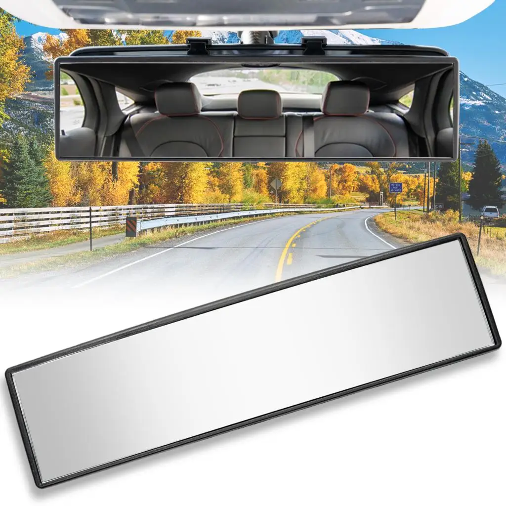 Universal 270mm Convex Interior Wide-angle Car Truck Surface Rear View Mirror