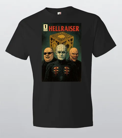 Hellraiser Comic Book Style – Horror Graphic Tee