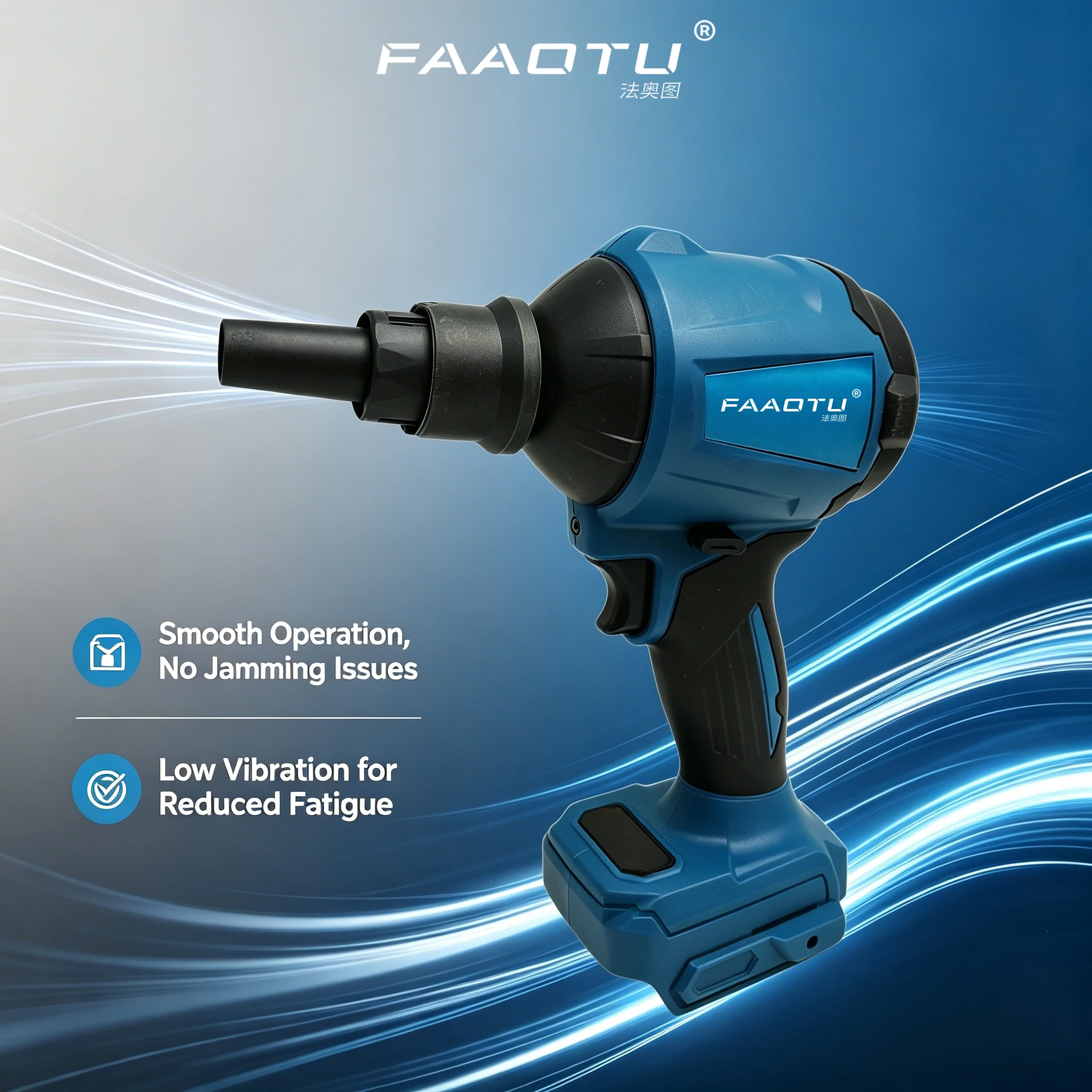 FAAOTU Cordless Dust Blower Gun - MT Level, Versatile for Home, Workshop & Car Cleaning Compatible with MT batteries NO battery