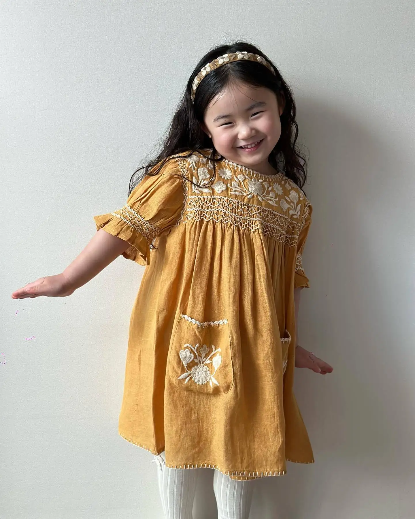 APO Girls Dress Girl Princess Costume Holiday Dresses Apolina Embroidery Kids SKirts Baby Children's Clothes 2 to 6 8 10 Years