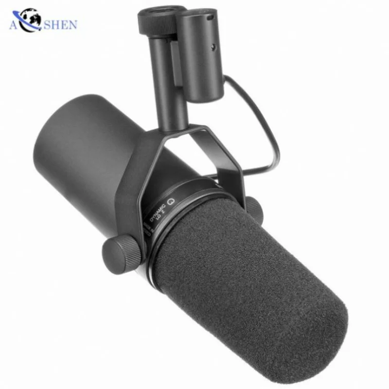 Pro Live Stage Recording Podcasting Cardioid Studio Mic Vocal Dynamic Microphone For Broadcast