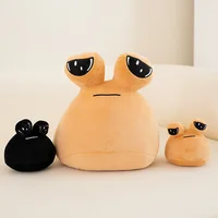 Hot Game My Pet Alien Pou Plush Toy Funny Big Eyed Alien Mother With Baby Plush Doll Kids Toys Birthday Holiday Gift 6