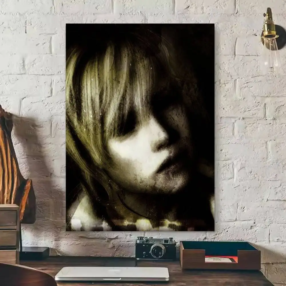 Heather Mason SILENT HILL Game  Poster Waterproof HD Art Wall Decal Self-Adhesive Print view 3