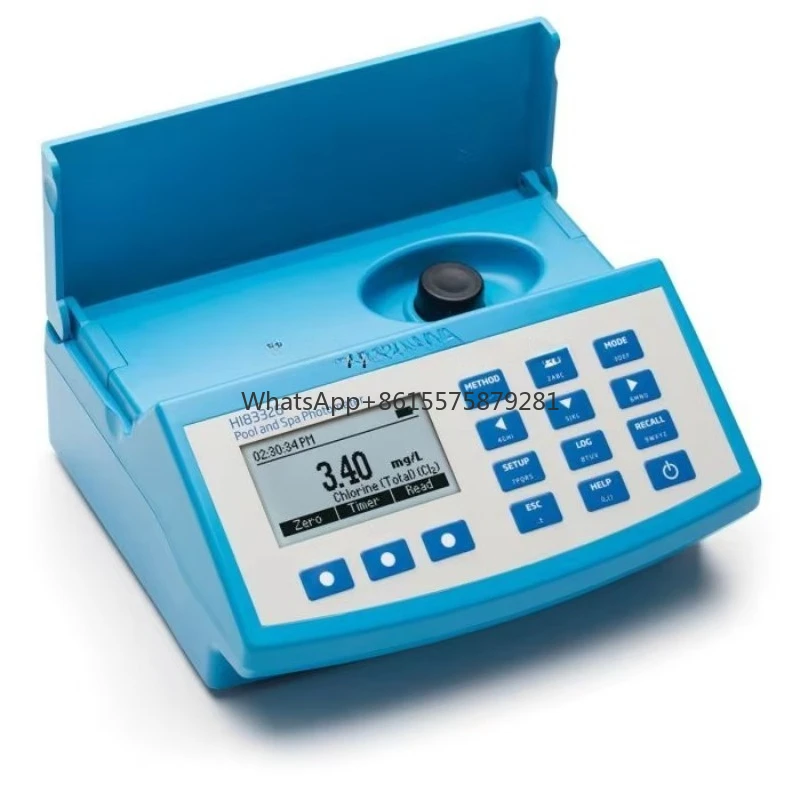 

HI83326 Pool and Spa Photometer Wavelength Accuracy ±1 nm hanna ph meter