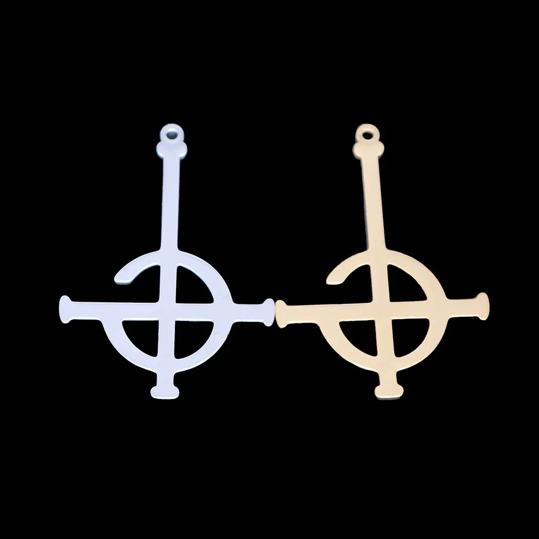 Stainless steel Ghost Rock Band Pendant Accessories Christmas Tree Bracelet Necklace Pendant accessories