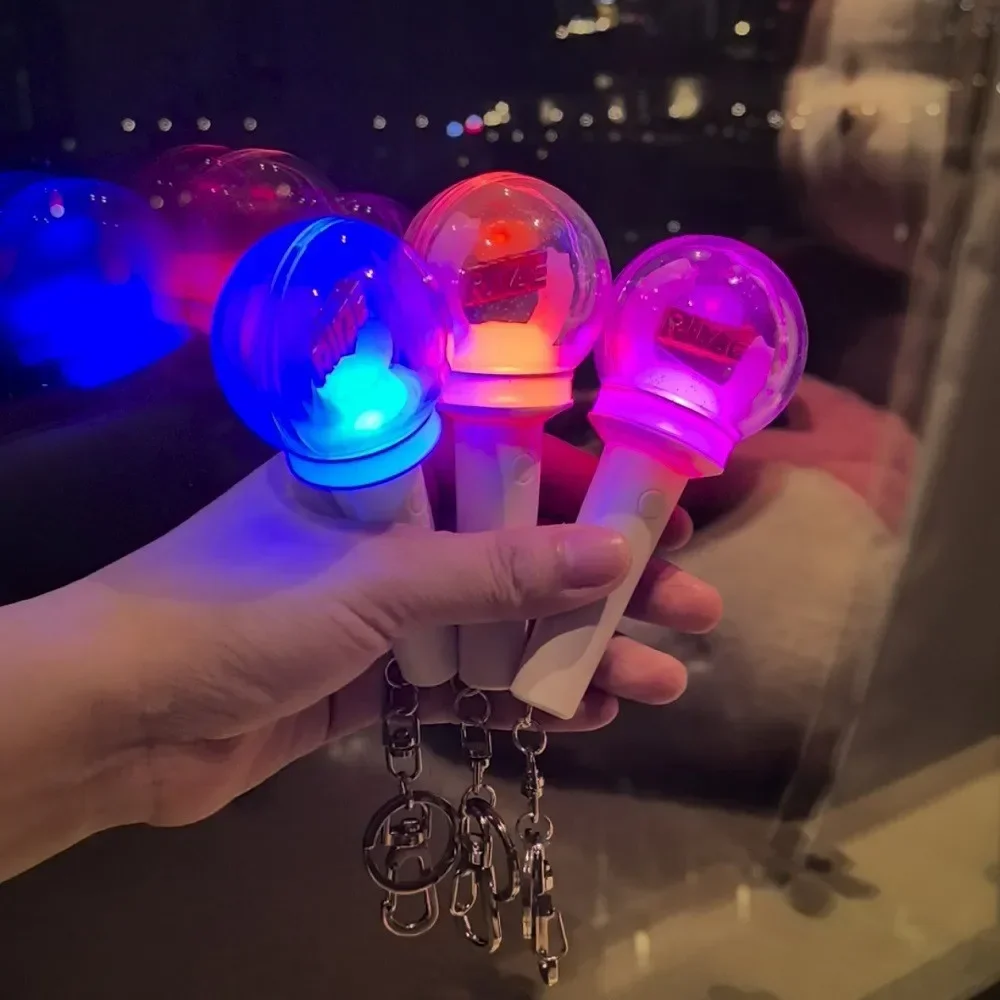 RIIZE Mini Lightstick Keychains Glow Stick Key Ring BRIIZE Gift (Without Battery)