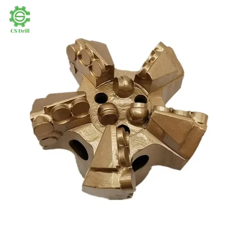 Hard Rock PDC Drilling Bit Oil and Gas Drill Tools High Quality PDC Bit for Water Well Drilling Rig