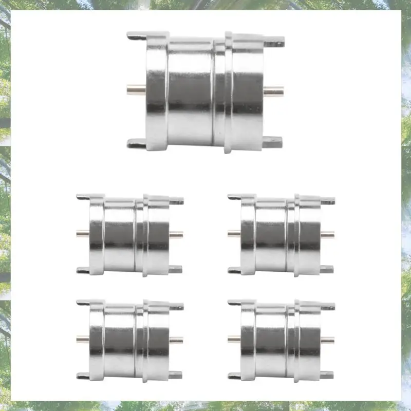 Retail 40X Magnet Spring-Loaded Pogo Pin Connector Single Spring Pin 2 Poles Charge Power Male Female Probe Solder Wire And PCB