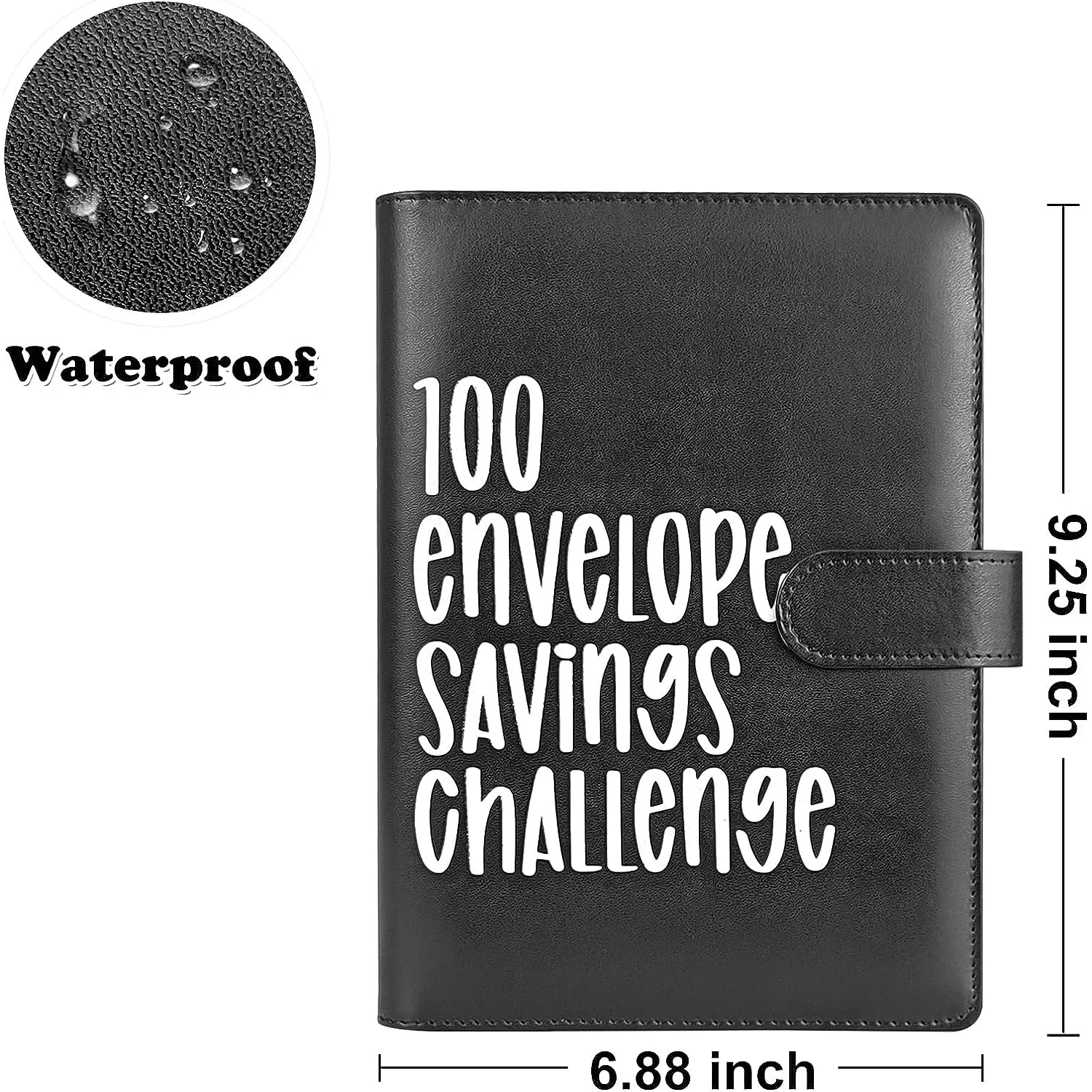 100 Envelopes Money Saving Money Challenge Budget Binde with Cash Envelopes for Budget Planner Easy and Fun Way to Save $5,050