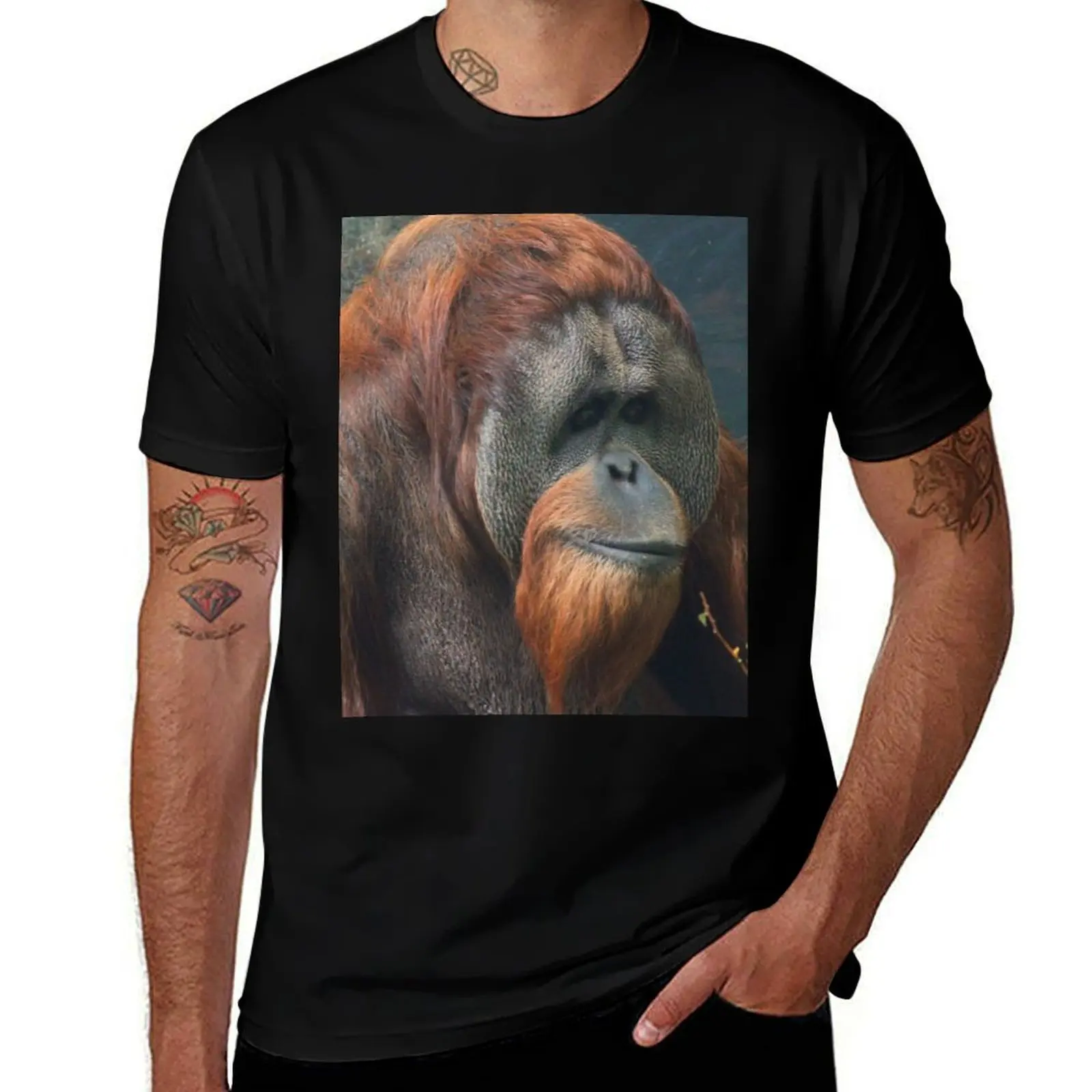 

brand shirt luxury t quality summer shirts shirt man high luxury man t T-Shirt Orangutan t man T-Shirt