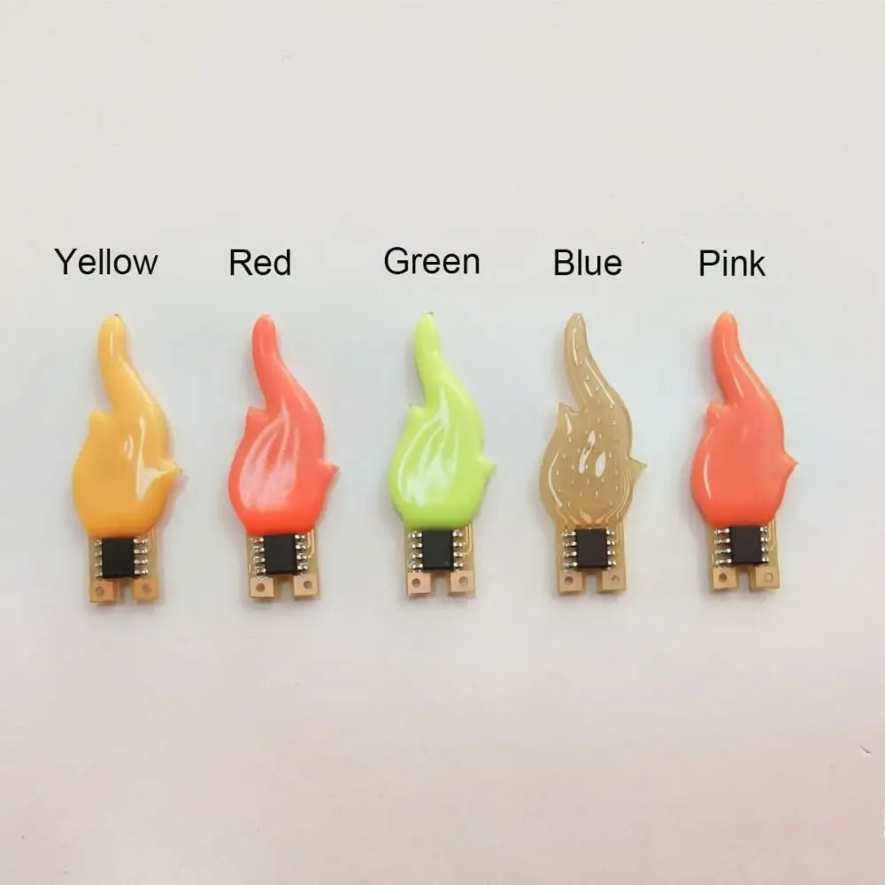 جديد خمسة ألوان مصباح متوهج 3 فولت فلاش الشموع ديود أضواء Led خيوط DIY بها بنفسك