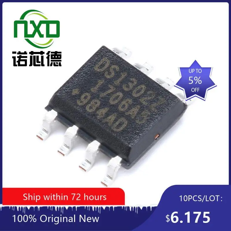 

10PCS/LOT DS1302Z+T&R SOIC8 new and original integrated circuit IC chip component electronics professional BOM matching