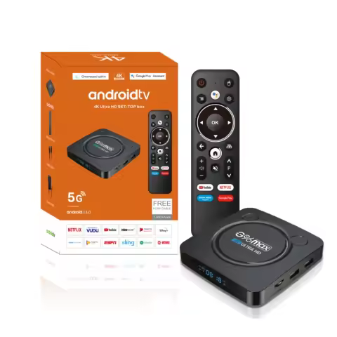 KANAVI Smart TV Box Android 11 Quad Core Cortex A53 Support 4K Video 4K HDR10+ Dual Wifi BT S905W2 2G16G 4G 32G 64G