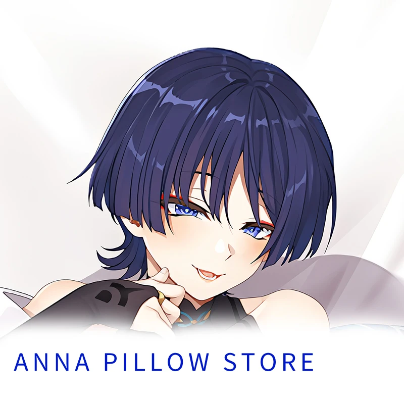 Dakimakura Cover Anime Genshin Impact Scaramouche Double-Sided Print Pillowcase Gift Life-Size 2way Body Pillow