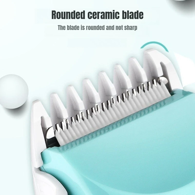 Baby Hair Clipper Quiet Shaving New Baby Electric Pusher Silent Baby Hair Shaving and Fetal Hair Cutting Tool No Lubricating Oil