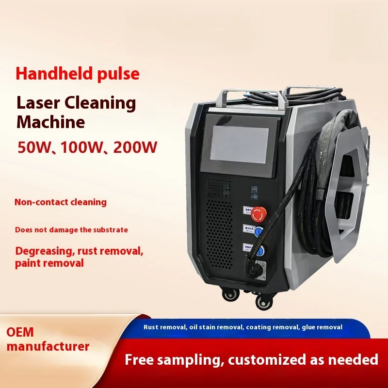 

Pulse Laser Cleaning Machine With Fast Cleaning Speed And No Consumables Tire Molds Metal Parts Etc Laser Rust Removal Machine