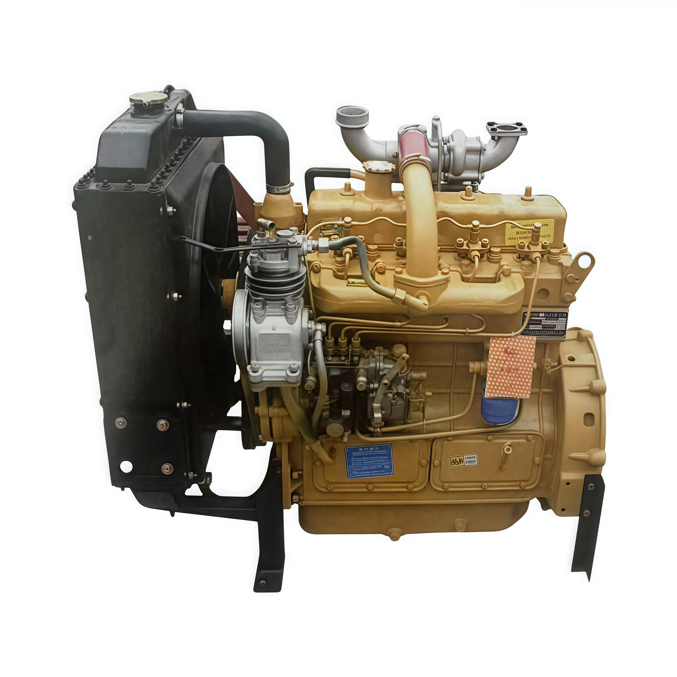 Hot-Selling 160 4-Stroke Four-Cylinder Engine Air-Cooled Euro 3 Emission Low Fuel Consumption For Construction Boat