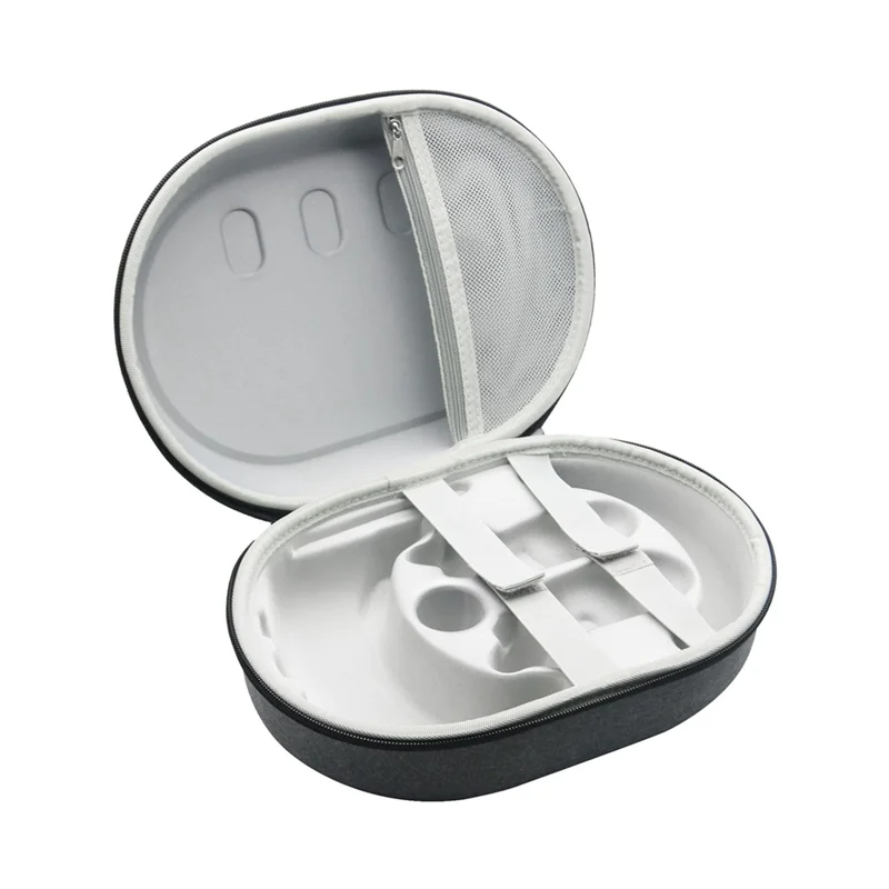 1 Piece Vr Glasses Headset Handheld EVA Protection Hard Case VR All-In-One Storage Bag Gray EVA For Oculus Quest 3