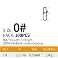 0  100pcs