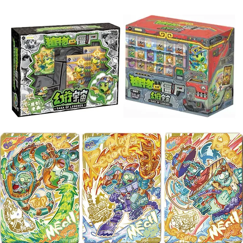 Genuine KAYOU Plants Vs Zombies Limited Edition Fantasy Cosmic Journey Pack Trading Cards Anime Peripherals Kids Holiday Gifts