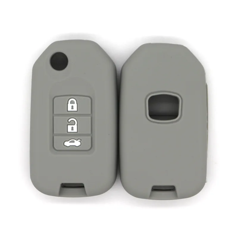 

Suitable for Honda Fit Civic CRV Lingpai Binzhi H-XRV Accord Spirin folding 3-button car key bag