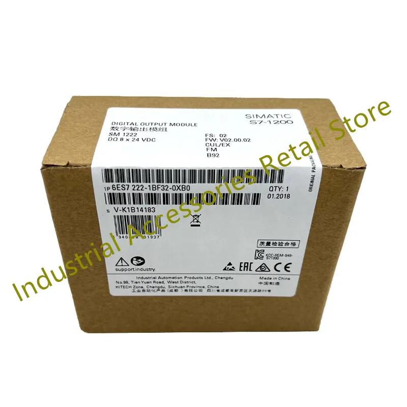 

New Original 6ES7222-1BF32-0XB0 6ES7 222-1BF32-0XB0 6ES7222-1XF32-0XB0 6ES 7222-1XF32-0XB0 Warehouse Spot Fast Delivery