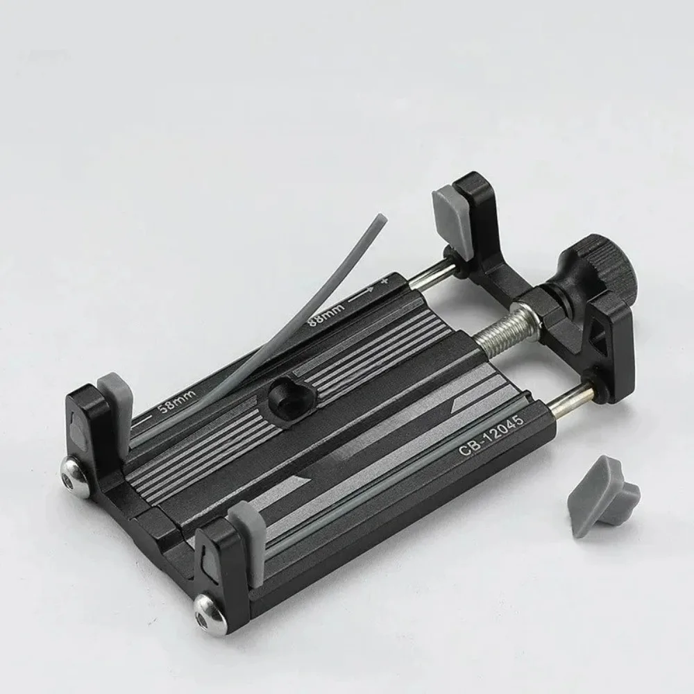 

NPY Bicycle Holder Aluminum Alloy Bike Handlebar Phone Mount 360 Rotatable Cell Phone Rack Bracket for Cycling Bike Accessory