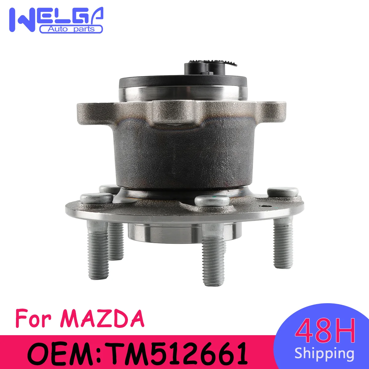 D10E2615X TM512661 D10E-26-15X Rear Wheel Hub Bearing For MAZDA CX-3 2021 2022 2023 2024 2025 2026 Car Accessories