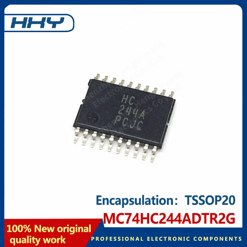 10PCS MC74HC244ADTR2G patch TSSOP20 pin logic chip