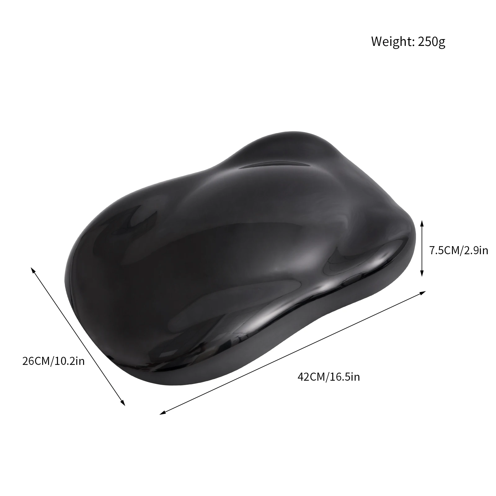 42cm ABS Black Car Display Model For Car Vinyl Wrap Color Change Film Swatch Sample Auto Paint Color Chart Display Model