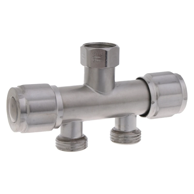 Dual Handles for Valve One-in Two-out for Triangle for Valve for Kitchen B Dropship