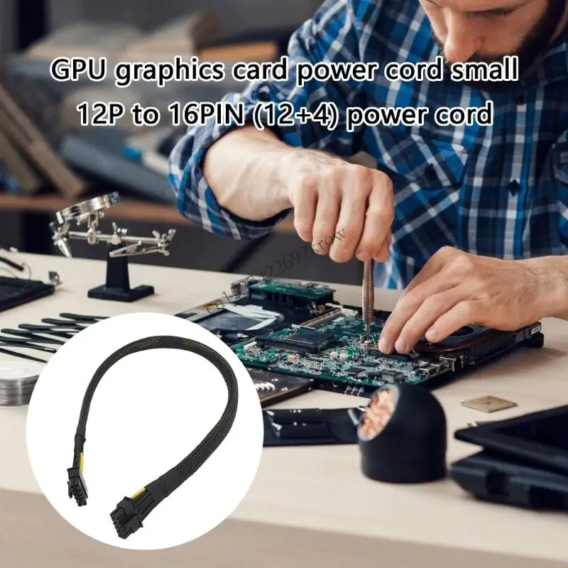 12Pin to 16Pin Quick Install GPU Power Connectors for Dell R750XA R750XS R750XD Servers Rack Energy Delivery
