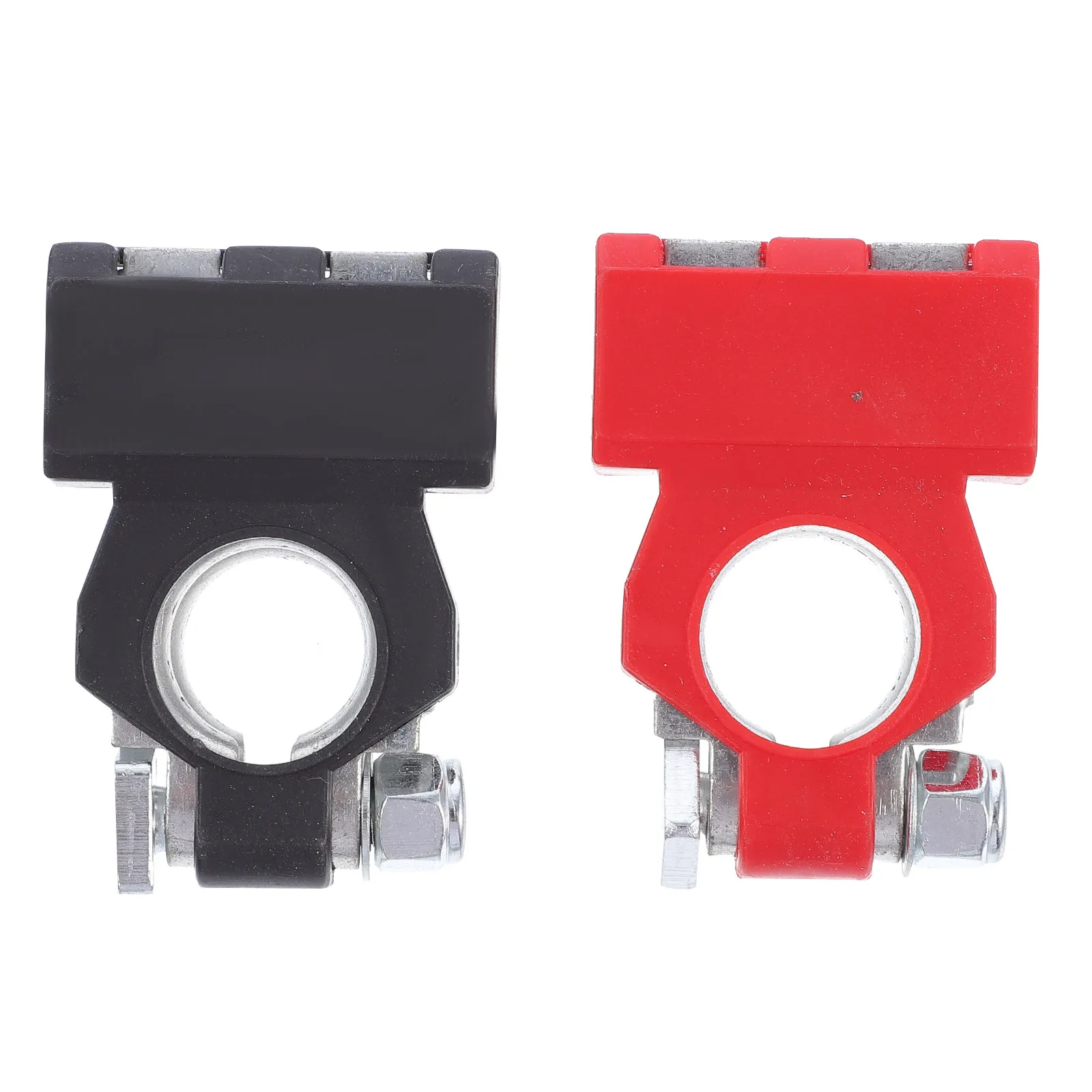 

1 Pair Brass Battery Terminal Clamps Durable Corrosion Resistant Auto Car Truck Accumulator Cable Ends Stable Conductive Easy