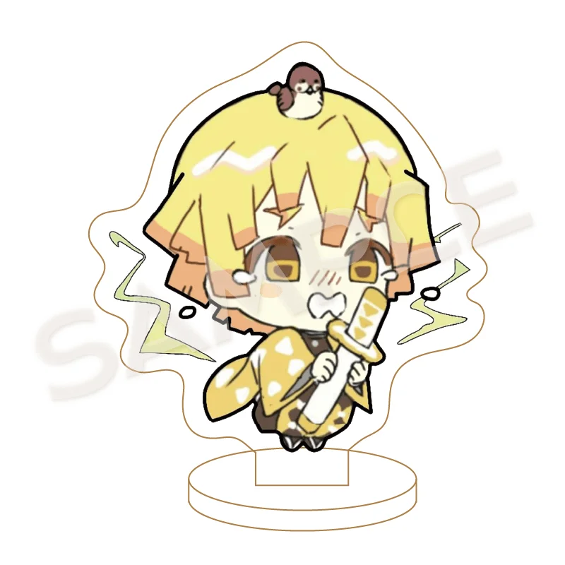 

Game Demon Slayer Kanroji Mitsuri Iguro Obanai Uzui Tengen Cosplay Acrylic Cute Standing Sign Desktop Ornament Ambitus